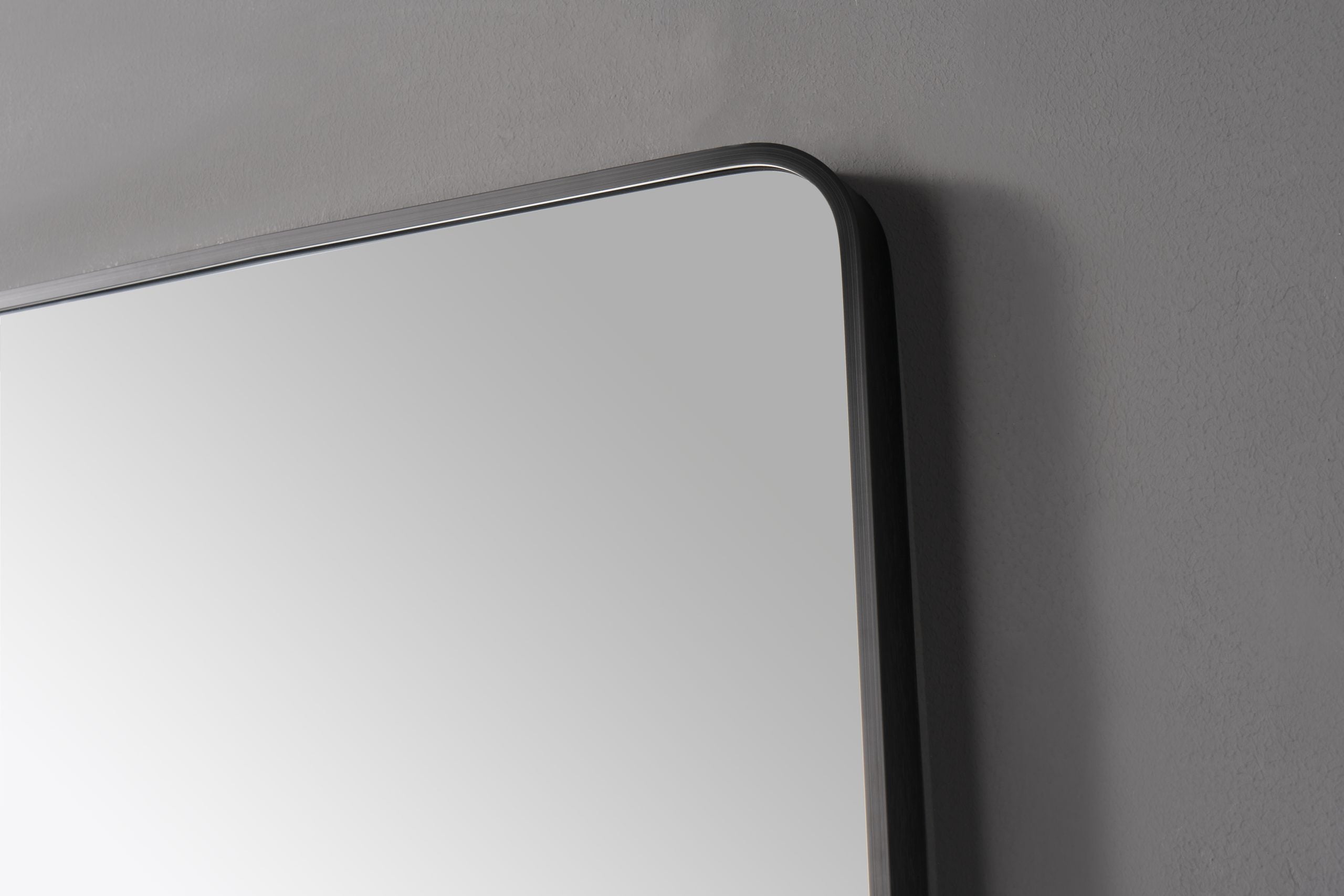 Oglinda LED Patrata Premium 80×80 cm, Rama Neagra, 3 Tipuri de Lumina – Calda, Rece, Neutra