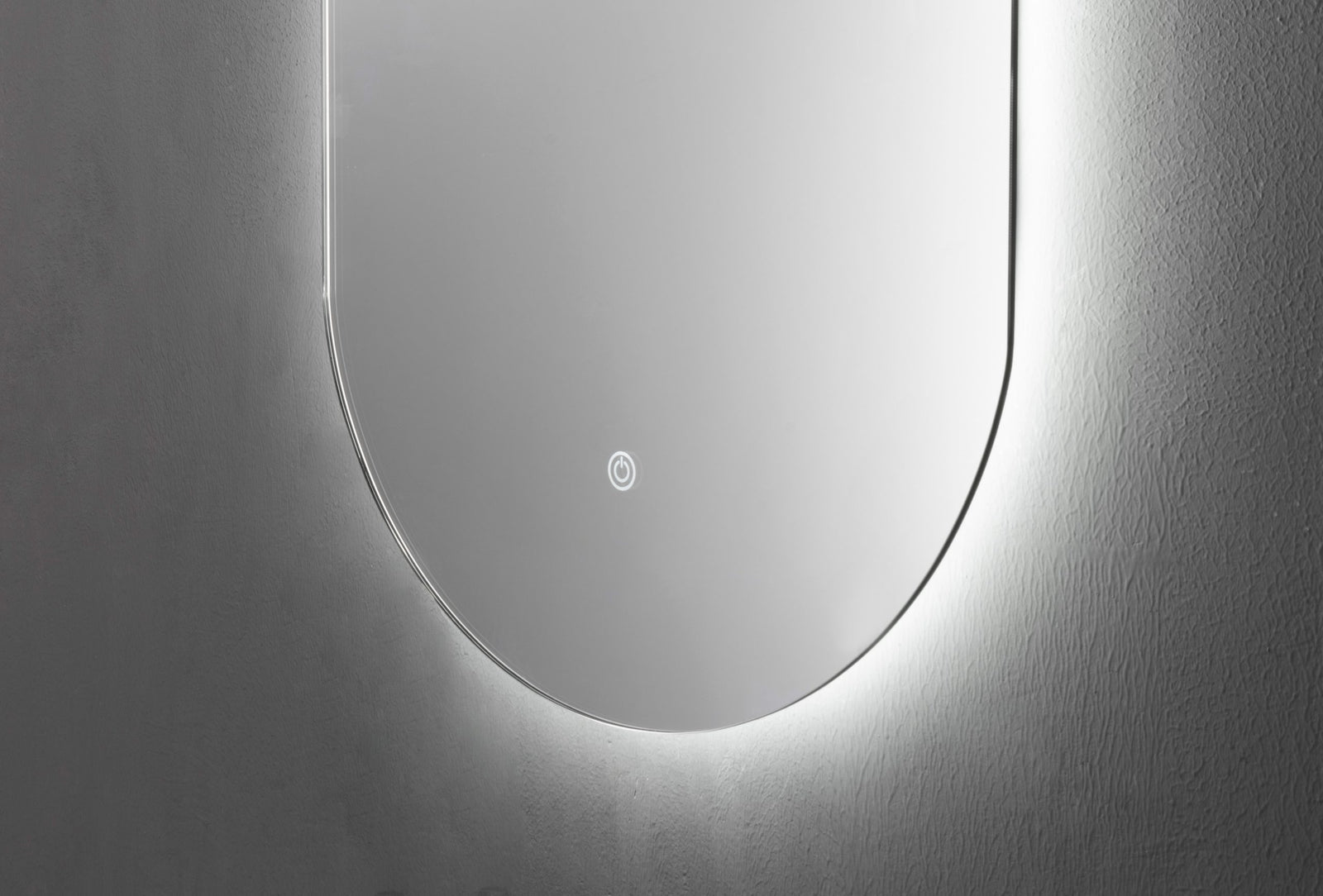 Oglinda LED Ovala Premium 60×100 cm, 3 Tipuri de Lumina – Calda, Rece, Neutra